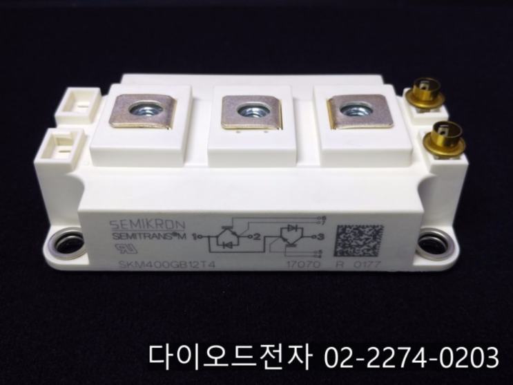  SKM400GB12T4 SEMIKRON 대리점 특가 판매 IGBT SEMITRANS M 정품
