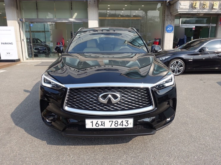  인피니티의 SUV QX50 시승 솔직후기 @ 분당 전시장