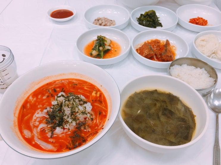  강릉 사천 장안회집#물회, 우럭미역국 감칠맛 폭발