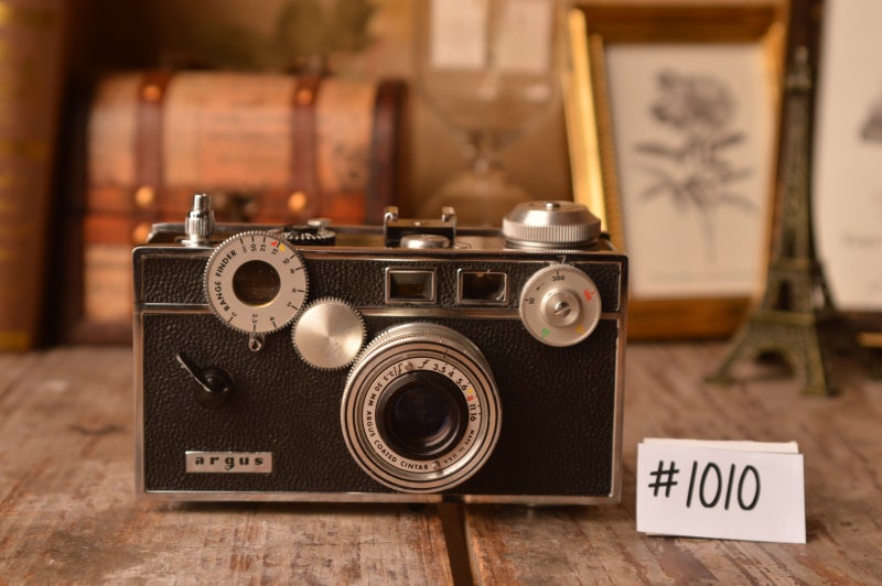 argus c3 美品　レア色 当店一番人気】 argus レア色 美品 c3 フィルムカメラ