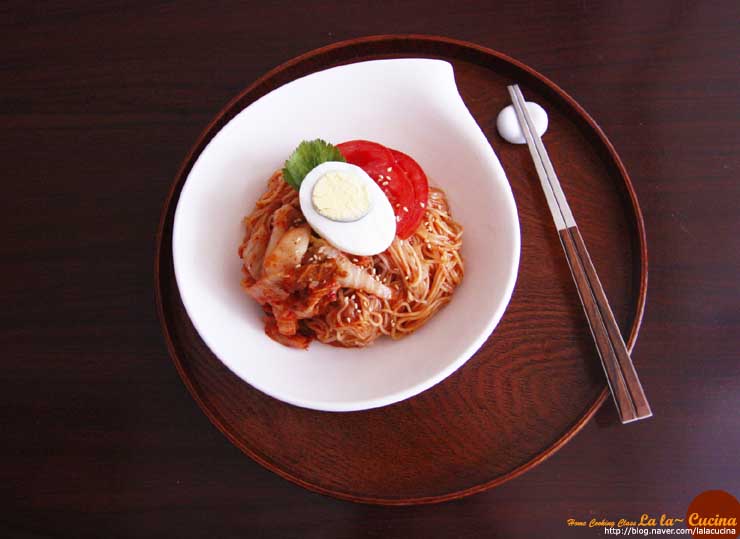  백종원 김치 비빔국수 만드는법 레시피 양념장