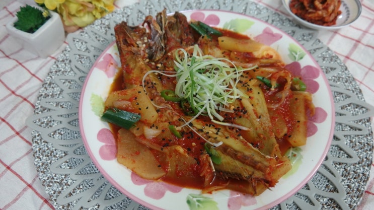  반건조생선 민어조림 영양듬뿍이네