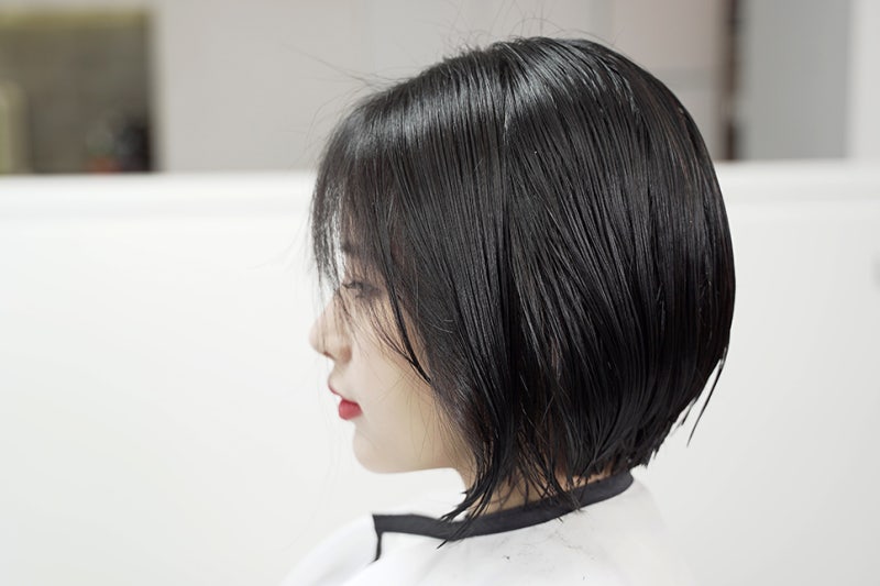 정자동 미용실 숏단발 볼륨매직C컬펌은 이쪽에서 3