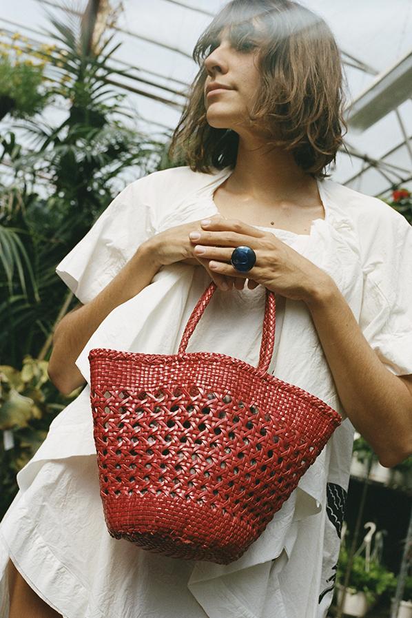  [가격인하]dragonbag 드래곤백 캐네지마이라바스켓/캐네지우븐버킷백