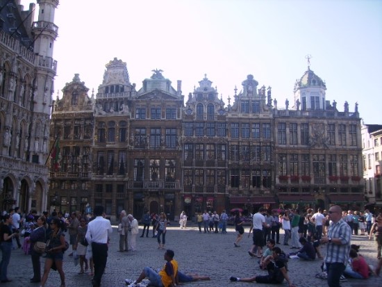 브뤼셀의 그랑플라스(세계에서 가장 아름다운 광장)