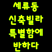  세류동신축빌라 특별함에 반하다:)