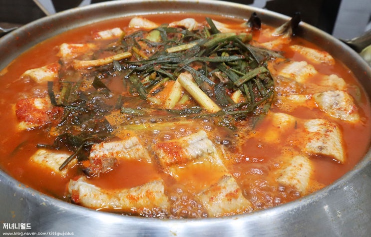 맛있는녀석들 파김치장어전골, 경기도 의왕시맛집 임학순강화갯벌장어 중독성있는 맛