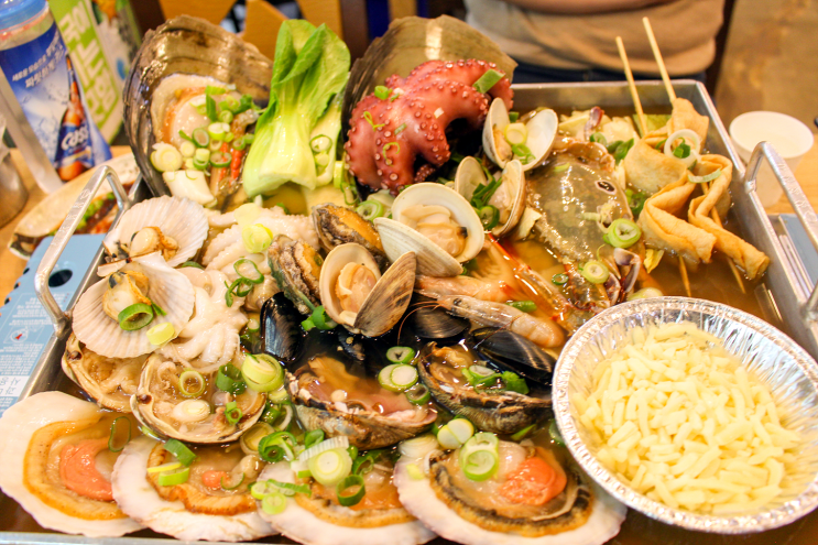  신곡동 맛집 의정부 조개찜 해물천하조개구이 끝판왕