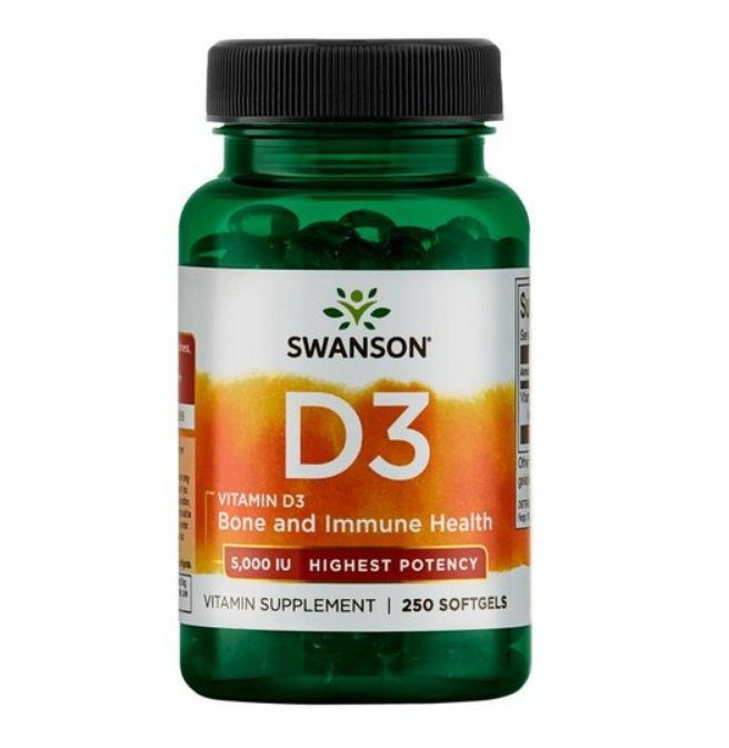 스완슨 비타민 D3 골건강 및 면역력 강화 - 네이버최저가보다 38%할인!