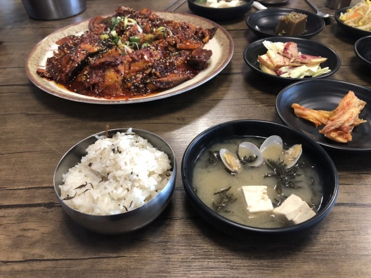  파주 심학산 맛집 전라도 무지개밥상 냠냠!