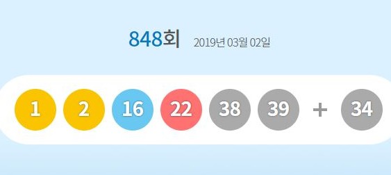  로또 848회 당첨번호, 1등 당첨 지역은 도대체 어디?