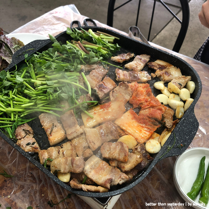  경주 무장산 미나리삼겹살, 보문 근처 숨은 맛집 추천!