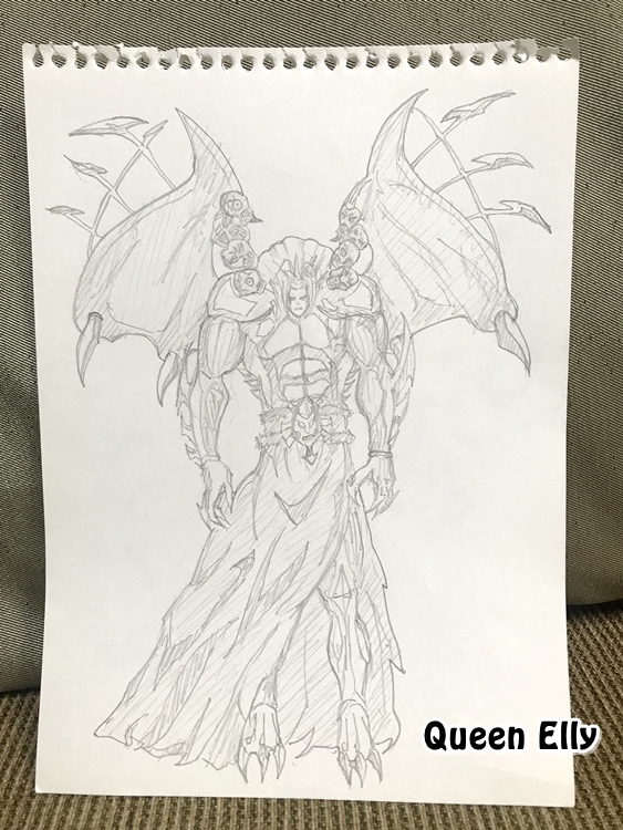  [아빠의 그림]#신비아파트 #지하국대적 #신비#그림그리기