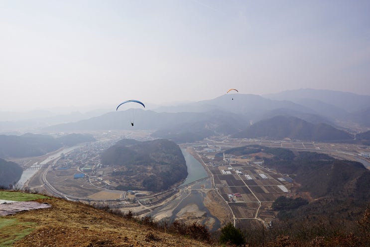 강원 평창 평창읍 장암산 해피700 활공장