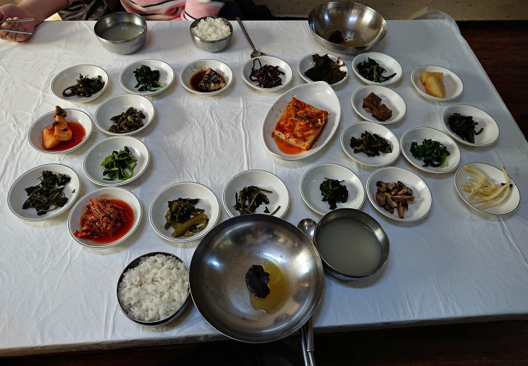  평창 진부면 '부일식당' 산채백반