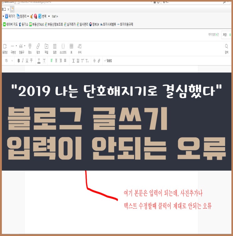  네이버 블로그 글쓰기 오류 (스마트에디터2.0은 되고 3.0은 안될때)