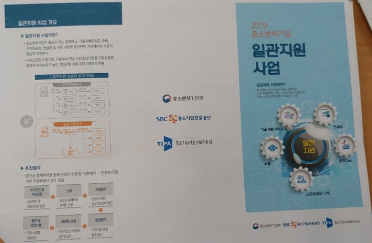  2019년 중소벤처기업 일관지원사업 설명회에 가다! 수출 한상호