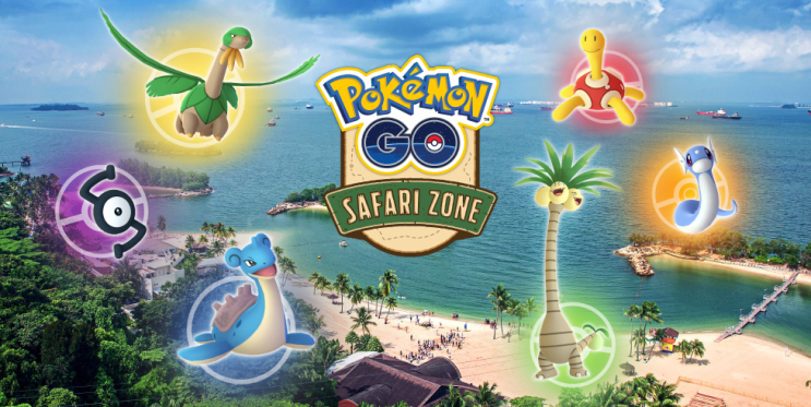 Pokémon GO Safari Zone in Sentosa