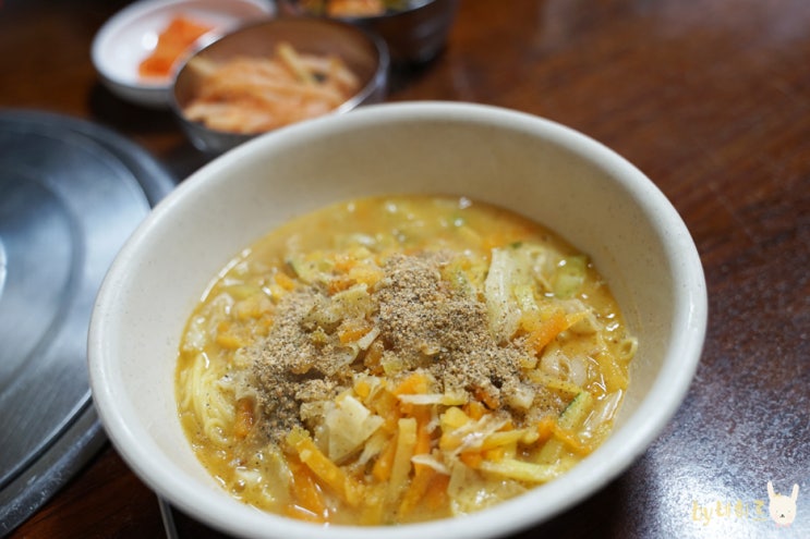 도고 파라다이스 맛집 길조식당 호박국수