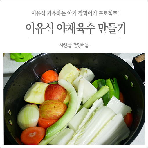  이유식 야채육수 만들기 : 밥솥 이유식 이거 하나면 OK