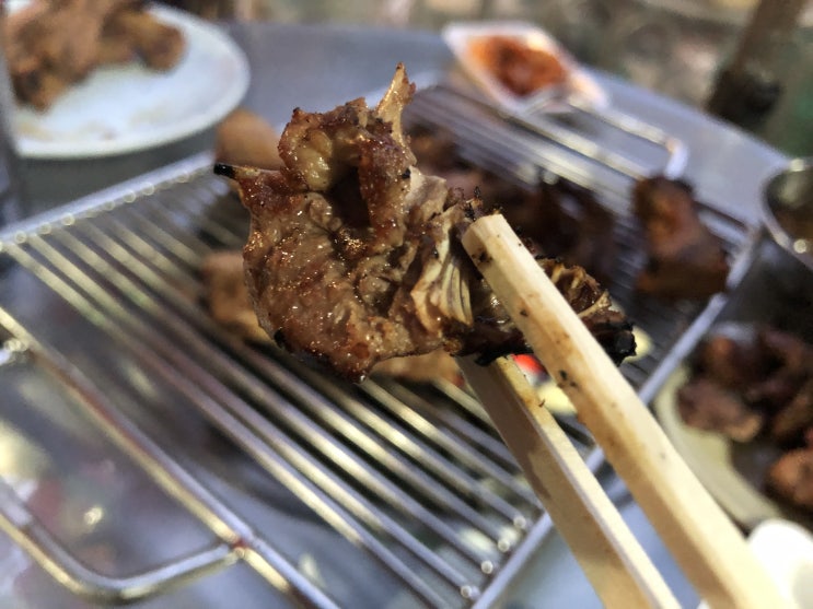  일산시장 장날에 등갈비 먹고 왔어요