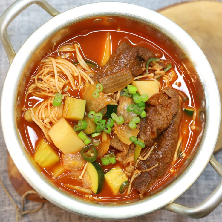  [고추장찌개]차돌박이 넣어 더욱 맛있는 황금레시피