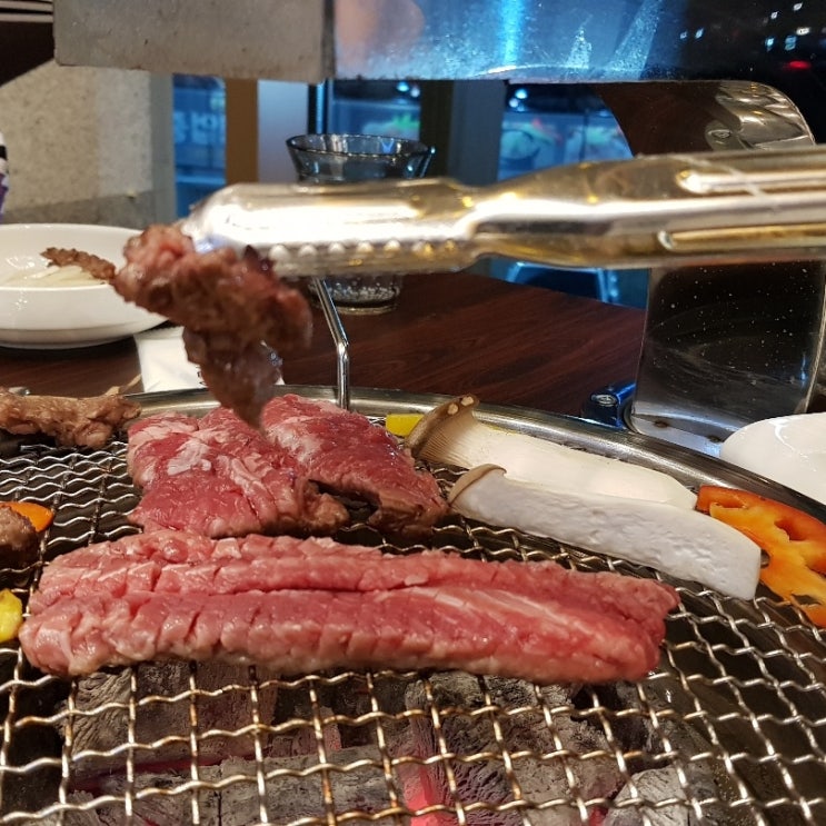 숯불갈비 명품외식, 대연동 육면정