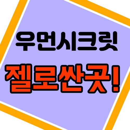  우먼시크릿 파는곳 가격 어쩜 이리 좋아