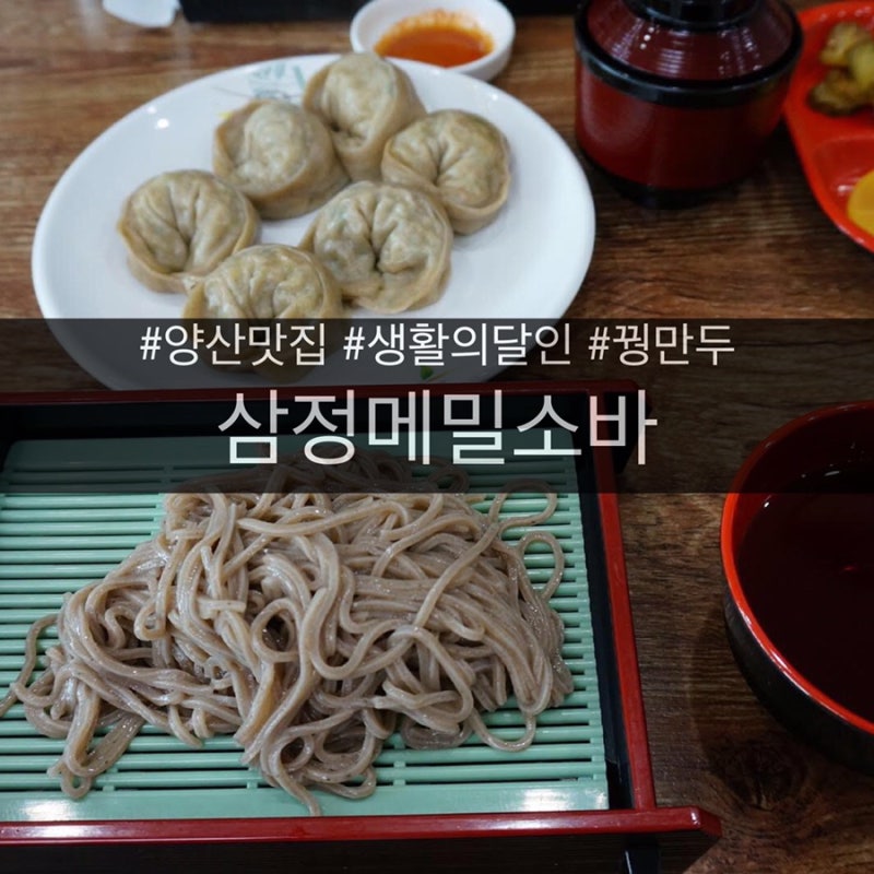 [경남/양산맛집]삼정메밀소바
