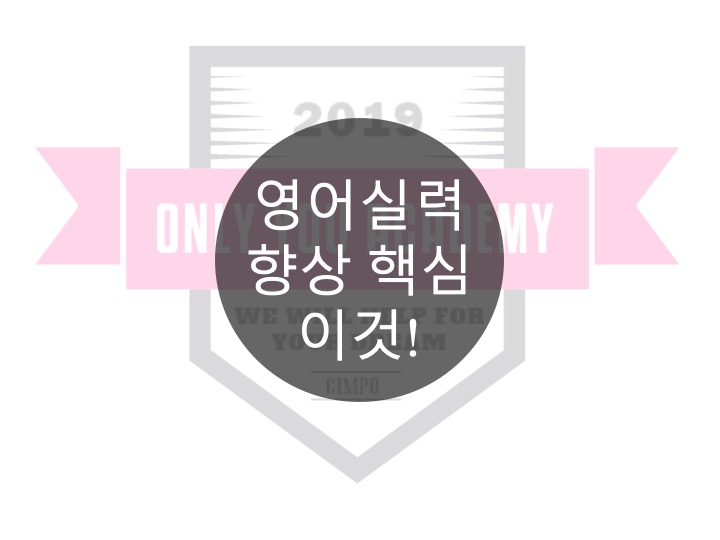 영어실력 향상은 역시...이거였어? 우리는 착각하고 있다.