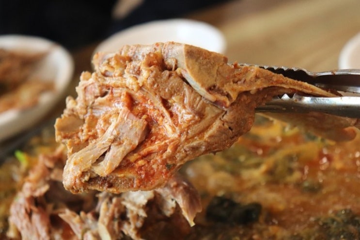  태안 맛집 푸짐한 우거지에 맛있는 뼈다귀해장국 형제들감자탕