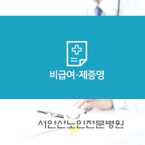  비급여.제증명 안내사항