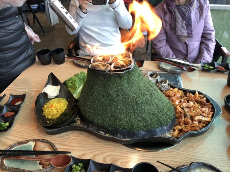 제주도 애월맛집 붉은제주 한라삼합 예약