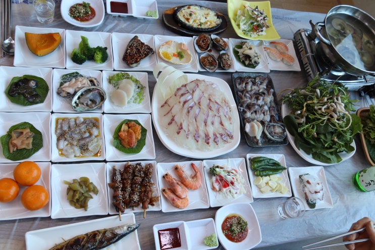  여수 새조개 맛집에서 먹는 새조개 샤브샤브