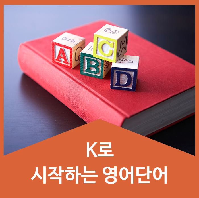  k로 시작하는 단어 알려드릴게요! 함께 영어 공부합시다.