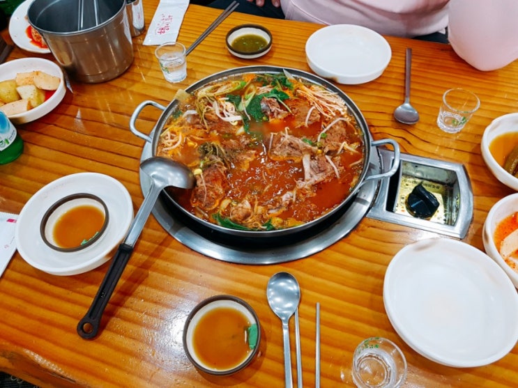  원주 단구동 맛집, 반주하기 좋은 '늘해랑 감자탕'