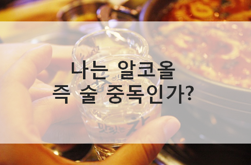  알코올중독 증상, 초기 의존증과 금주 결심하는 이유 최소 기간