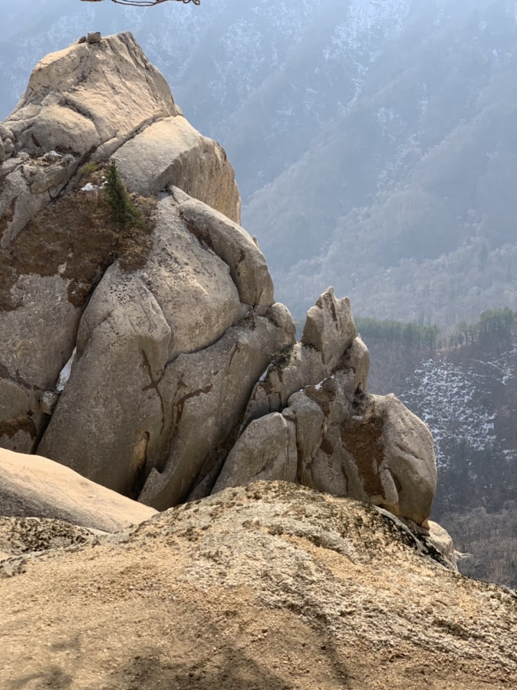  봄 설악산