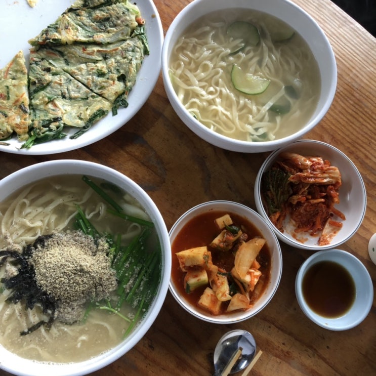  [경주여행] 금산재칼국수, 빛꾸리와 우엉김밥까지