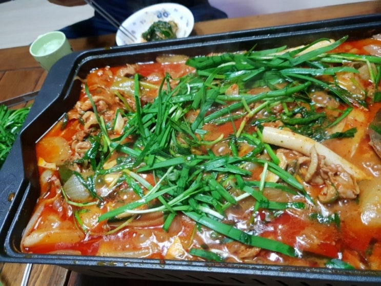  부천대장동 오리고기맛집 팽오리 오리주물럭 포장후기