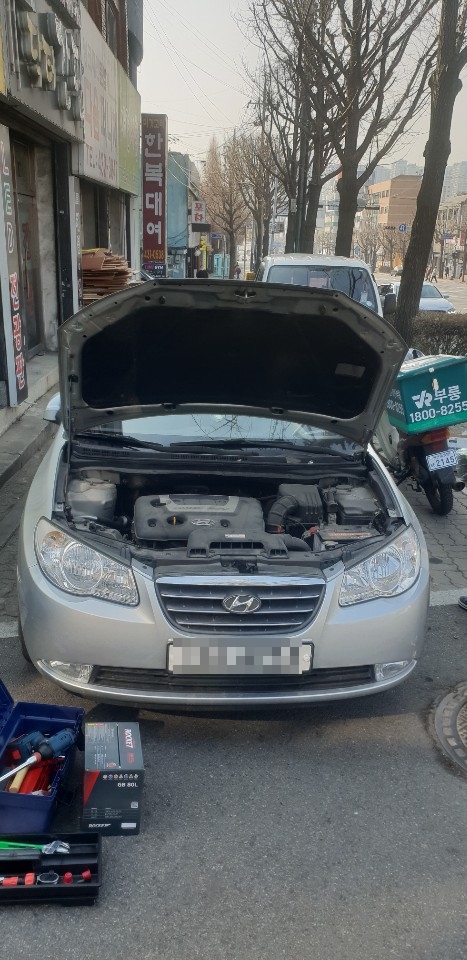 인천주안동밧데리 현대 아반떼HD밧데리교체 인천주안동밧데리 현대 아반떼HD밧데리교체