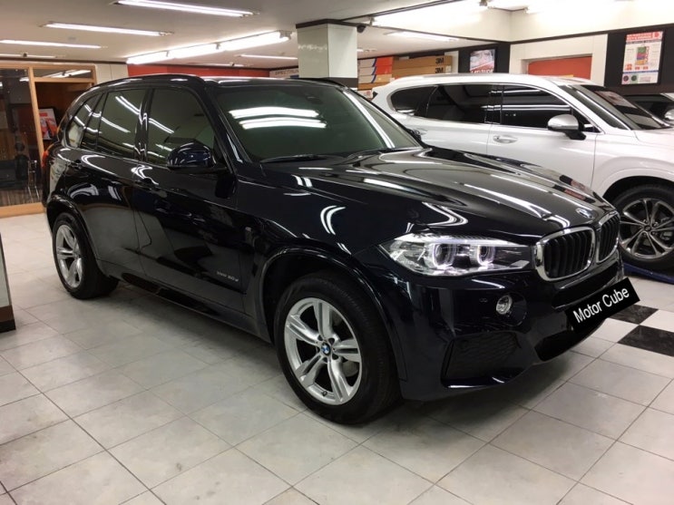  [마포구 본점 모터큐브] BMW X5 앞 범퍼 덴트 복원