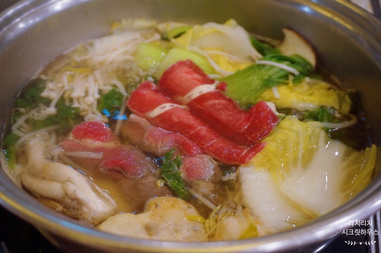  수원 아주대 샤브샤브 맛집 명동만두전골샤브 아주대점 명동웰빙샤브 왕만두