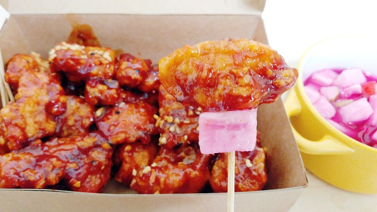  청주 가경동 맛집 생과일로 달달한 맛 우리아빠 닭강정