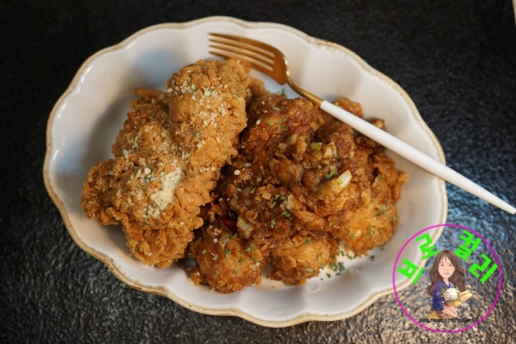  후라이드치킨 만들기/수원왕갈비통닭 간장치킨 소스 요리 레시피