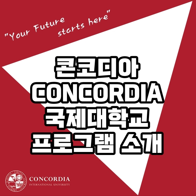  콘코디아 국제대학교 편입과정 프로그램 CONCORDIA