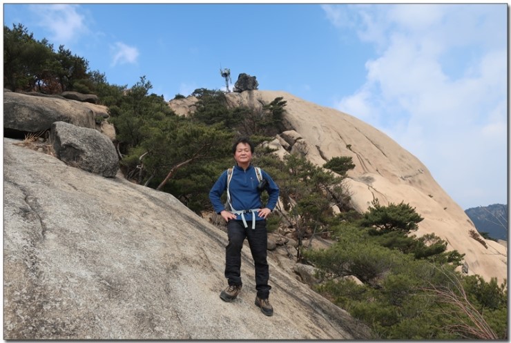  이말산 북한산(2019.3.7)태극기가 발견된 진관사를~