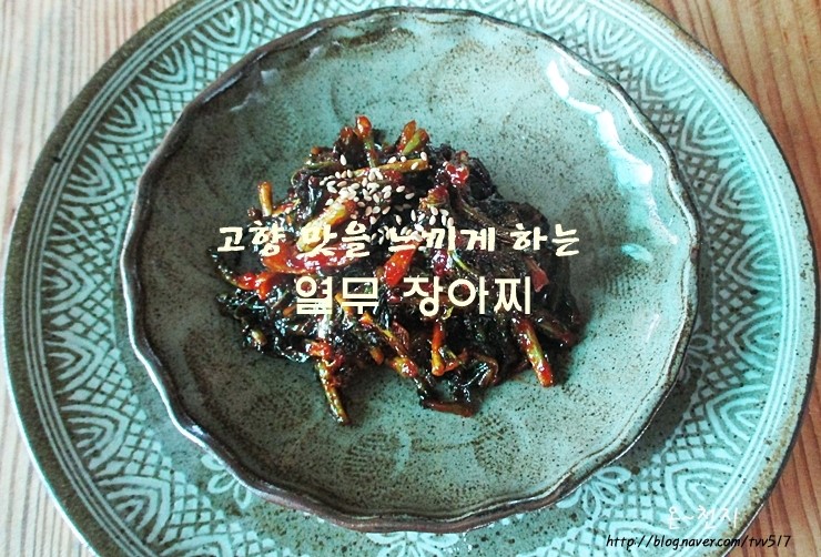  열무장아찌 # 열무고추장 장아찌