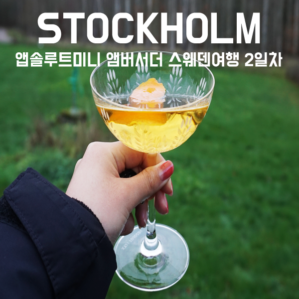  스웨덴 스톡홀름여행 2일차 앱솔루트미니와 함께~