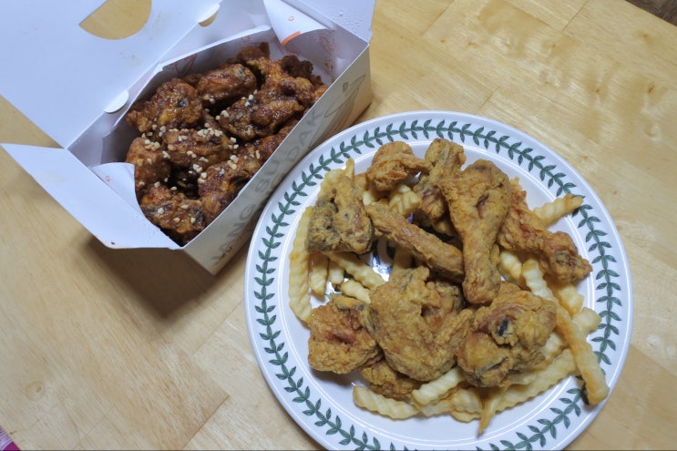  들척거리지 않는 양념의 갈비통닭 치킨은 부산 해운대통닭집 가마솥 장수 통닭에서